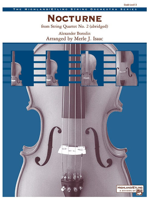 Nocturne from String Quartet No. 2 (Abridged) 玻羅定 夜曲 弦樂四重奏 總譜 | 小雅音樂 Hsiaoya Music