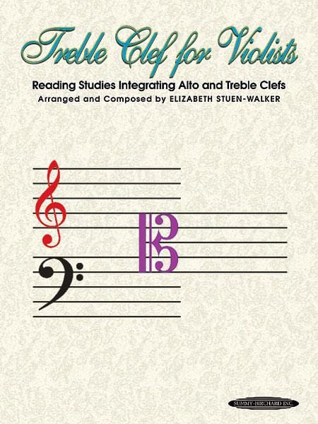 Treble Clef for Violists: Reading Studies Integrating Alto and Treble Clefs 中音 | 小雅音樂 Hsiaoya Music