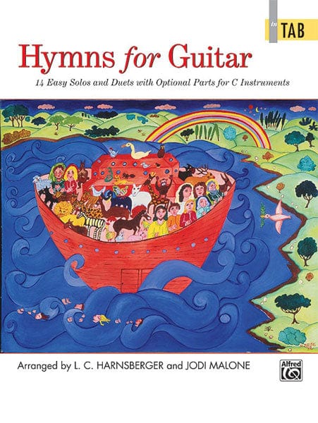 Hymns for Guitar 14 Easy Solos and Duets with Optional Parts for C Instruments 吉他 獨奏 二重奏 | 小雅音樂 Hsiaoya Music