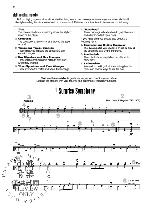 Sight-Read It for Strings Improving Reading and Sight-Reading Skills in the String Classroom or Studio 弦樂 | 小雅音樂 Hsiaoya Music
