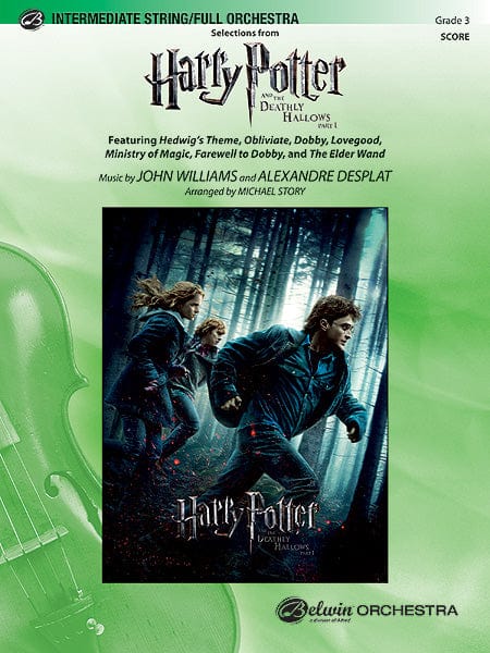 Harry Potter and the Deathly Hallows, Part 1, Selections from Featuring: Hedwig's Theme / Obliviate / Dobby / Lovegood / Ministry of Magic / Farewell to Dobby / The Elder Wand 主題 總譜 | 小雅音樂 Hsiaoya Music