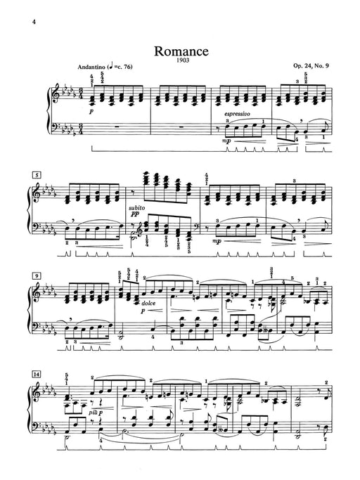 Sibelius: Romance, Opus 24, No. 9 西貝流士 浪漫曲 作品 | 小雅音樂 Hsiaoya Music