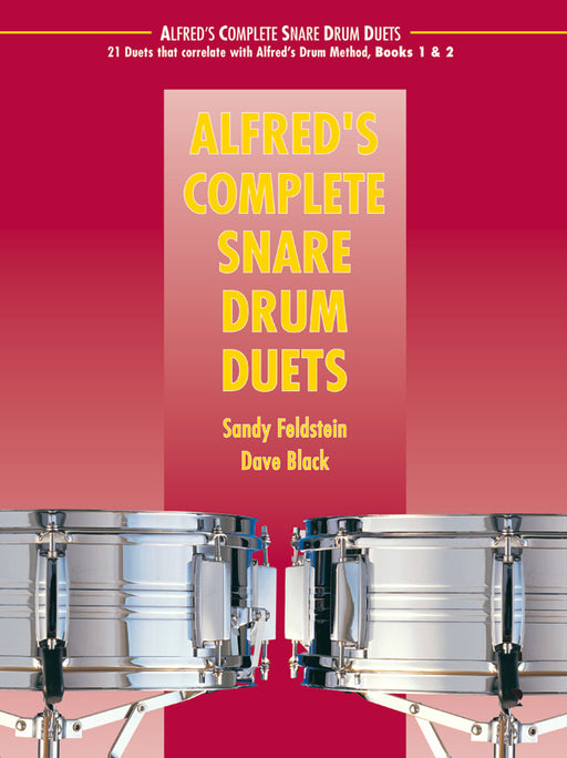 Alfred's Complete Snare Drum Duets 21 Duets that Correlate with Alfred's Drum Method, Books 1 & 2 鼓二重奏 鼓 | 小雅音樂 Hsiaoya Music