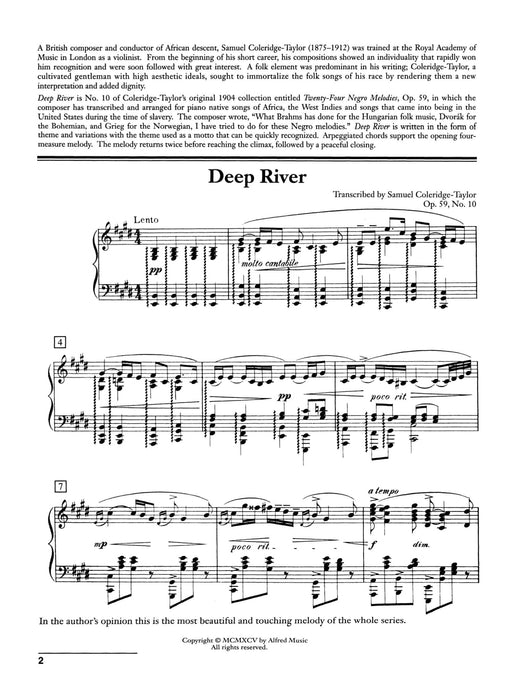 Coleridge-Taylor: Deep River 柯爾瑞基－泰勒 | 小雅音樂 Hsiaoya Music