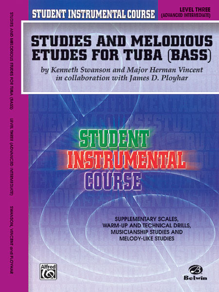 Student Instrumental Course: Studies and Melodious Etudes for Tuba, Level III 練習曲 低音號 | 小雅音樂 Hsiaoya Music