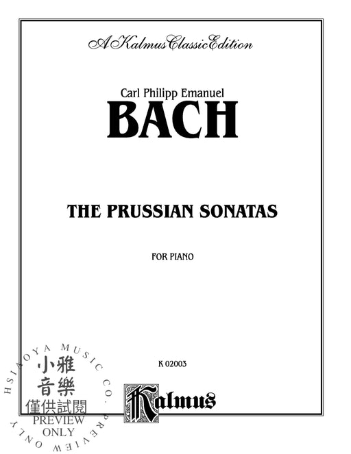 The Prussian Sonatas, Nos. 1-6 巴赫卡爾‧菲利普‧艾曼紐 奏鳴曲 | 小雅音樂 Hsiaoya Music