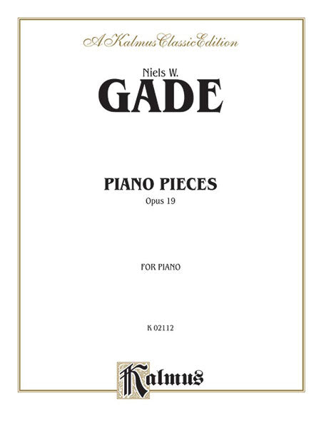 Piano Pieces, Opus 19 加德 鋼琴 小品 作品 | 小雅音樂 Hsiaoya Music