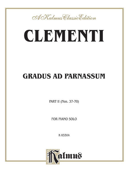 Gradus ad Parnassum, Volume II 克雷門悌穆奇歐 | 小雅音樂 Hsiaoya Music
