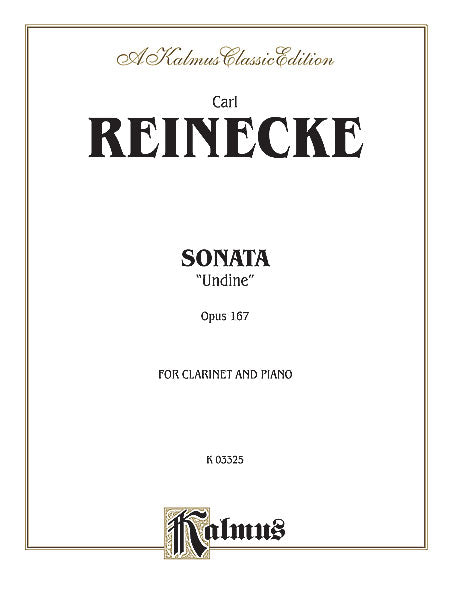 Sonata for Clarinet and Piano, Opus 167 萊內克 奏鳴曲 豎笛 鋼琴 作品 | 小雅音樂 Hsiaoya Music