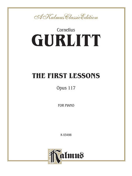 First Lessons, Opus 117 顧利特柯內流斯 作品 | 小雅音樂 Hsiaoya Music