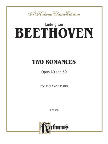 Two Romances, Opus 40, 50 貝多芬 浪漫曲 作品 | 小雅音樂 Hsiaoya Music
