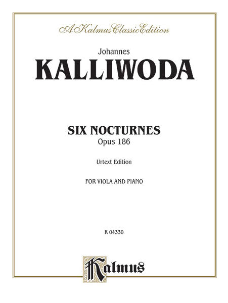 Six Nocturnes, Opus 186 卡利沃達 夜曲 作品 | 小雅音樂 Hsiaoya Music