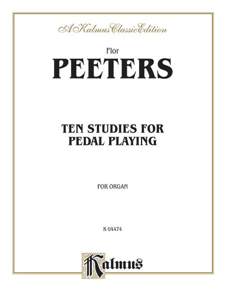 Ten Studies for Pedal Playing 佩特斯 | 小雅音樂 Hsiaoya Music
