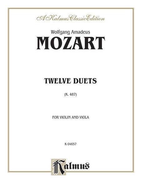 Twelve Duets, K. 487 莫札特 二重奏 | 小雅音樂 Hsiaoya Music