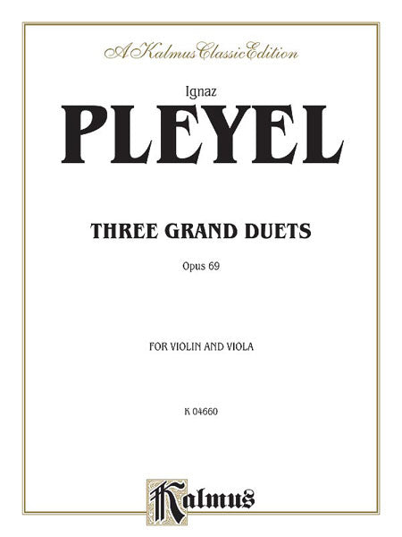 Three Grand Duets, Opus 69 普雷耶爾 二重奏 作品 | 小雅音樂 Hsiaoya Music