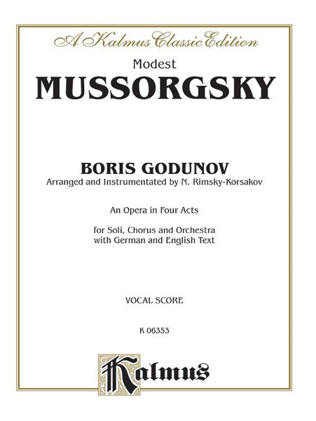 Boris Godunov - An Opera in Four Acts 歌劇 | 小雅音樂 Hsiaoya Music