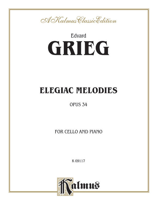 Elegiac Melodies, Opus 34 葛利格 作品 | 小雅音樂 Hsiaoya Music