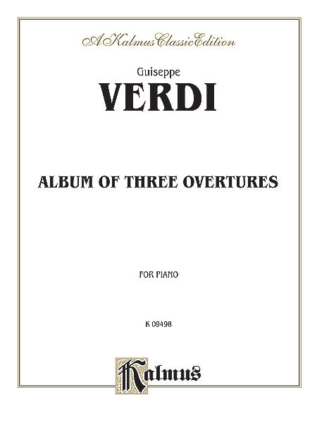Album of Three Overtures 威爾第,朱塞佩 序曲 | 小雅音樂 Hsiaoya Music