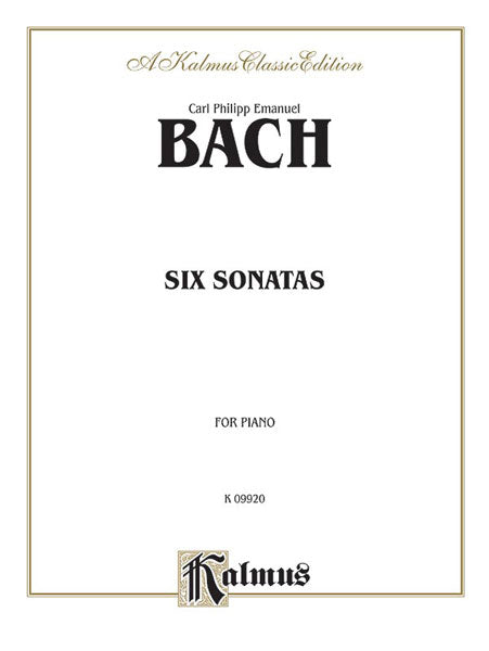 Six Sonatas 巴赫卡爾‧菲利普‧艾曼紐 奏鳴曲 | 小雅音樂 Hsiaoya Music