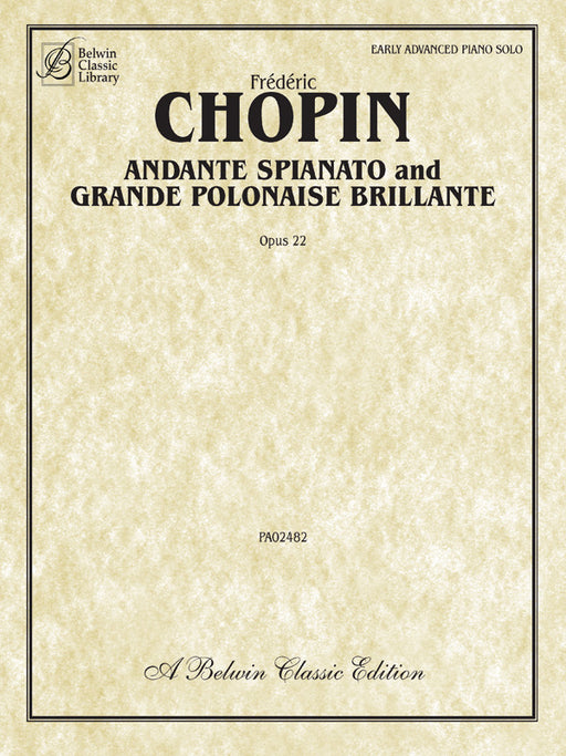 Andante Spianato and Grande Polonaise Brillante, Opus 22 蕭邦 行板 大波蘭 作品 | 小雅音樂 Hsiaoya Music