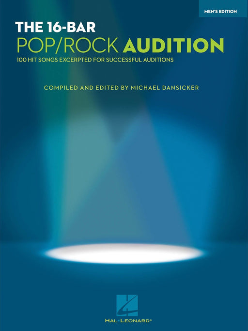 The 16-Bar Pop/Rock Audition 100 Hit Songs Excerpted for Successful Auditions Men's Edition Voice and Piano 鋼琴 | 小雅音樂 Hsiaoya Music
