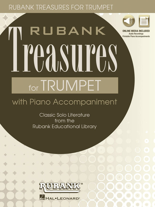 Rubank Treasures for Trumpet Book with Online Audio (stream or download) 小號 | 小雅音樂 Hsiaoya Music
