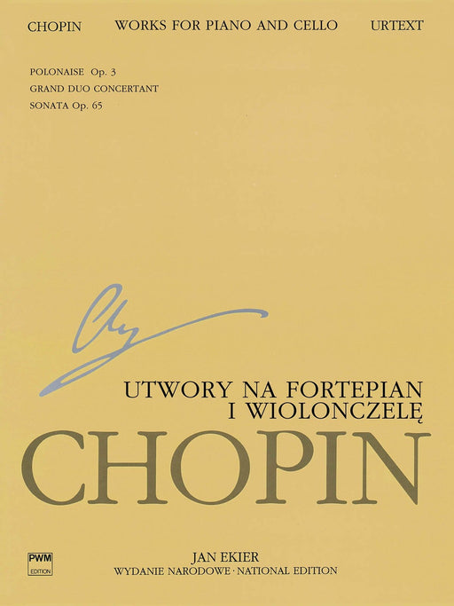 Works for Piano and Cello Chopin National Edition 23A, Vol. XVI 蕭邦 大提琴(含鋼琴伴奏) 波蘭版 | 小雅音樂 Hsiaoya Music