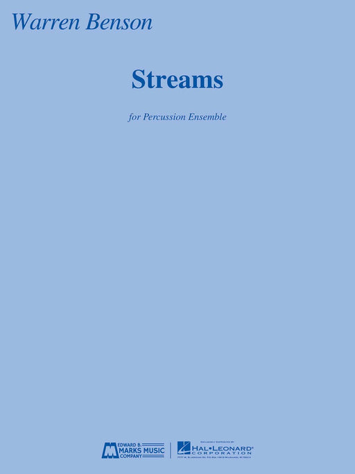 Streams for Seven Percussionists Score and Parts 擊樂器 | 小雅音樂 Hsiaoya Music