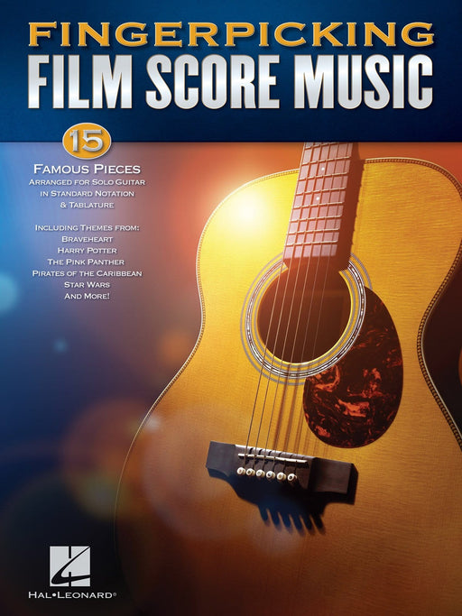 Fingerpicking Film Score Music 15 Famous Pieces Arranged for Solo Guitar in Standard Notation & Tablature 小品 獨奏 吉他 指法譜 | 小雅音樂 Hsiaoya Music