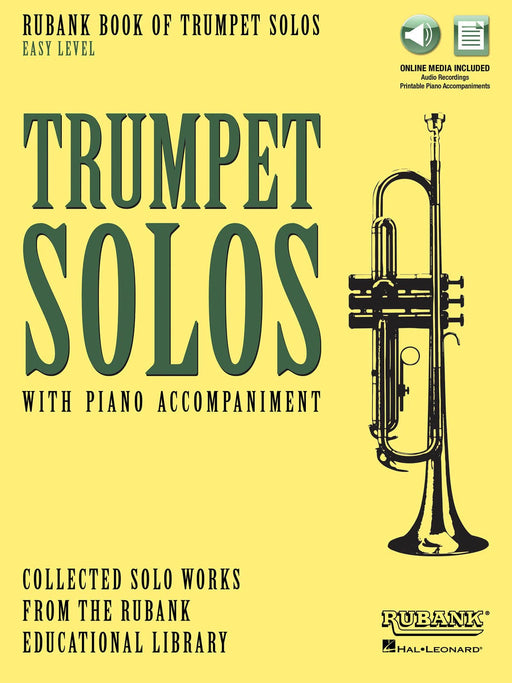 Rubank Book of Trumpet Solos - Easy Level Book with Online Audio (stream or download) 小號 | 小雅音樂 Hsiaoya Music