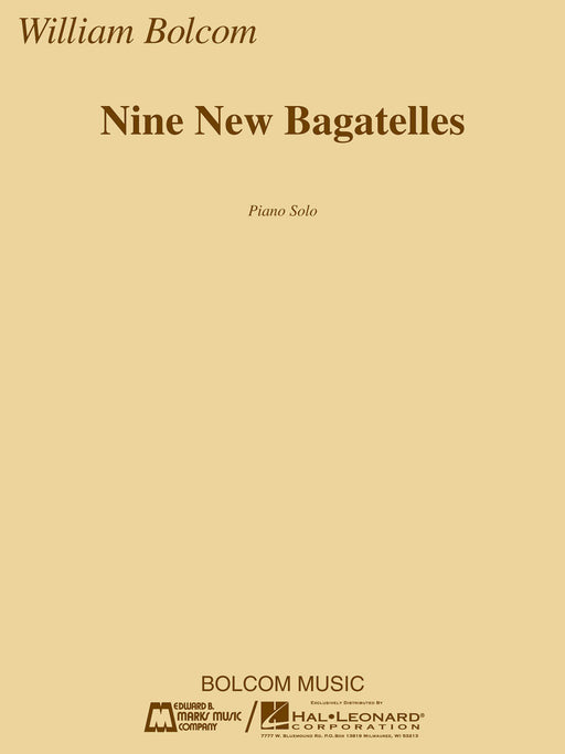 Nine New Bagatelles Piano Solo 音樂小品 鋼琴 獨奏 | 小雅音樂 Hsiaoya Music