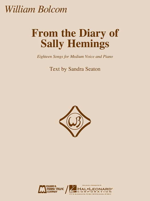 From the Diary of Sally Hemings Medium Voice and Piano 鋼琴 | 小雅音樂 Hsiaoya Music