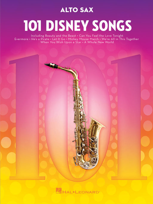 101 Disney Songs for Alto Sax 中音薩氏管 | 小雅音樂 Hsiaoya Music