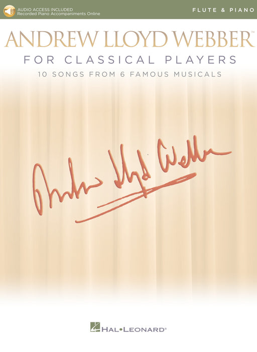 Andrew Lloyd Webber for Classical Players - Flute and Piano With online audio of piano accompaniments 古典 長笛 鋼琴 伴奏 | 小雅音樂 Hsiaoya Music