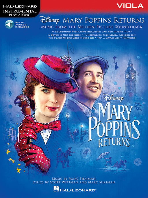 Mary Poppins Returns for Viola Instrumental Play-Along® Series 中提琴 | 小雅音樂 Hsiaoya Music