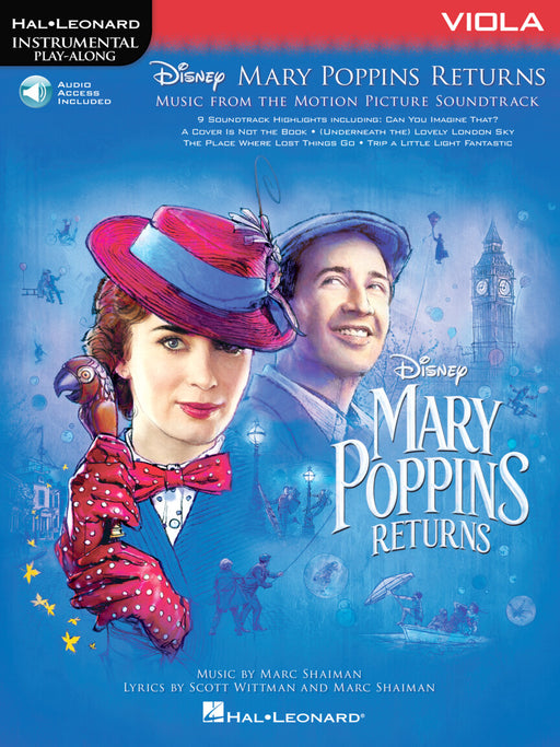 Mary Poppins Returns for Viola Instrumental Play-Along® Series 中提琴 | 小雅音樂 Hsiaoya Music