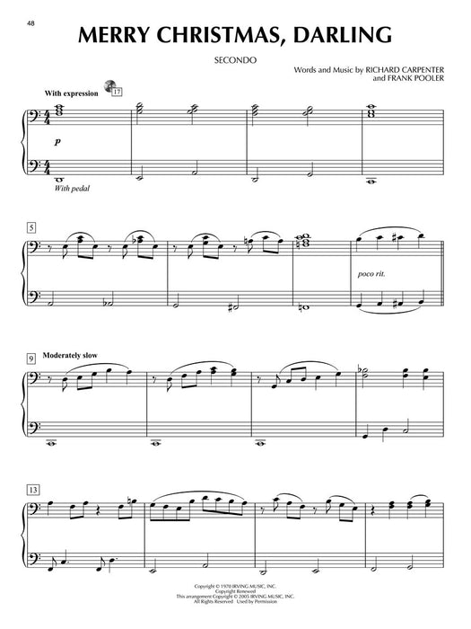 Holiday Favorites Piano Duet Play-Along Volume 36 四手聯彈 | 小雅音樂 Hsiaoya Music