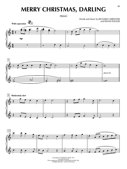 Holiday Favorites Piano Duet Play-Along Volume 36 四手聯彈 | 小雅音樂 Hsiaoya Music