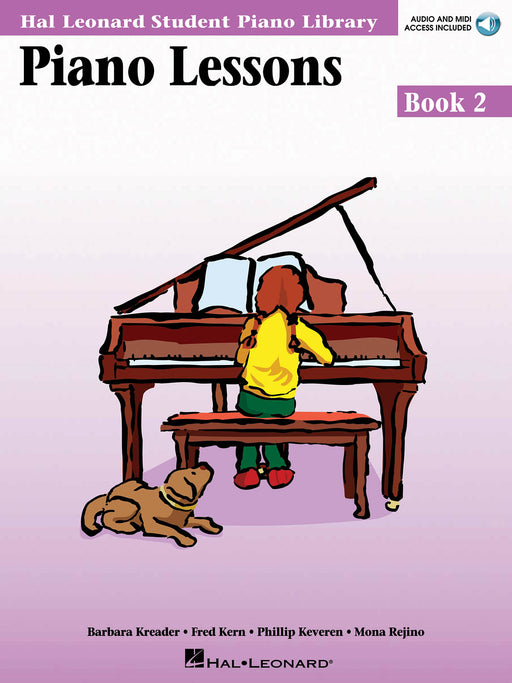 Piano Lessons Book 2 - Audio and MIDI Access Included Hal Leonard Student Piano Library 鋼琴 | 小雅音樂 Hsiaoya Music