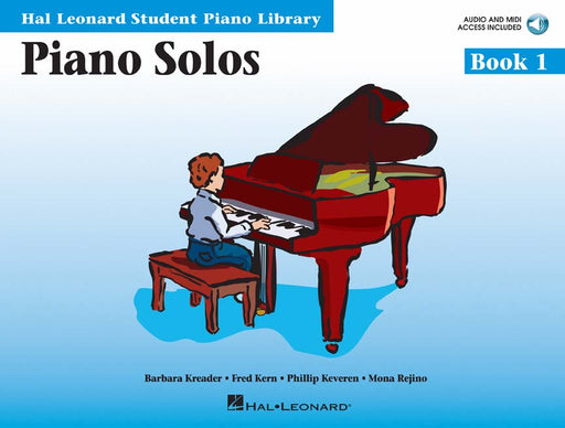 Piano Solos Book 1 - Book with Online Audio and MIDI Access Hal Leonard Student Piano Library 鋼琴 獨奏 鋼琴 | 小雅音樂 Hsiaoya Music