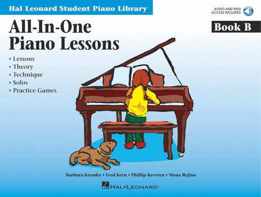 All-In-One Piano Lessons Book B International Edition 鋼琴 | 小雅音樂 Hsiaoya Music