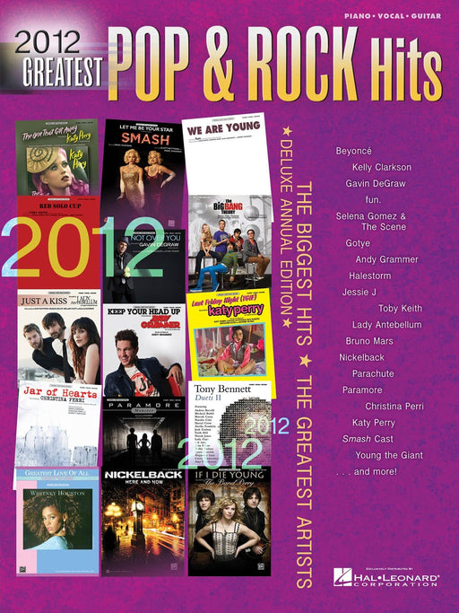 2012 Greatest Pop & Rock Hits(pvg)# | 小雅音樂 Hsiaoya Music