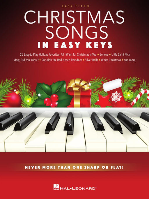 Christmas Songs - In Easy Keys Never More Than One Sharp or Flat! 鋼琴 升記號 歌 | 小雅音樂 Hsiaoya Music
