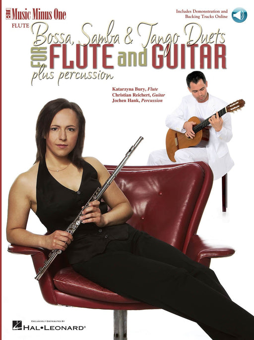 Bossa, Samba and Tango Duets for Flute & Guitar Music Minus One FLUTE Edition 探戈 二重奏 長笛 吉他 長笛 | 小雅音樂 Hsiaoya Music