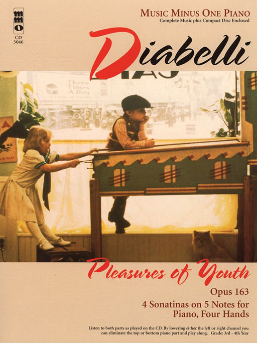 Diabelli - Pleasures of Youth 4 Sonatinas on 5 Notes for Piano, Four Hands 迪亞貝里 小奏鳴曲 鋼琴四手聯彈 | 小雅音樂 Hsiaoya Music