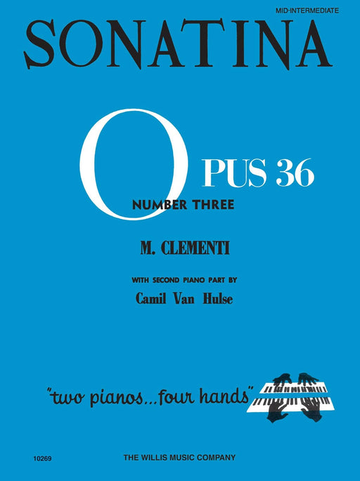 Sonatina Op. 36, No. 3 2 Pianos, 4 Hands/Mid-Intermediate Level 克雷門悌穆奇歐 小奏鳴曲 鋼琴 | 小雅音樂 Hsiaoya Music