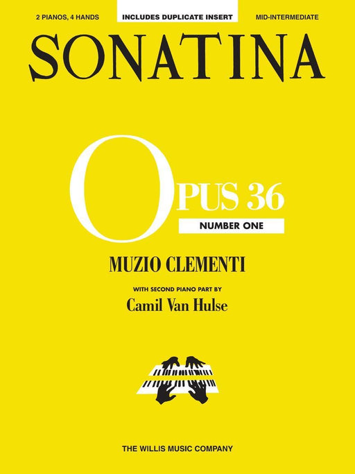 Sonatina Op. 36, No. 1 2 Pianos, 4 Hands/Mid-Intermediate Level 克雷門悌穆奇歐 小奏鳴曲 鋼琴 | 小雅音樂 Hsiaoya Music