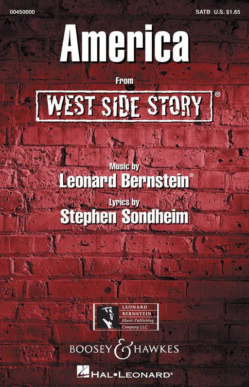 America (from West Side Story) SATB 伯恩斯坦雷歐納德 西城故事 | 小雅音樂 Hsiaoya Music