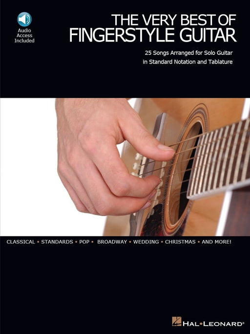 The Very Best of Fingerstyle Guitar 25 Songs Arranged for Solo Guitar in Standard Notation and Tablature 吉他 獨奏 吉他 指法譜 | 小雅音樂 Hsiaoya Music