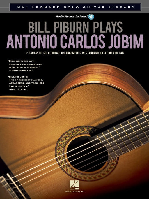 Bill Piburn Plays Antonio Carlos Jobim Hal Leonard Solo Guitar Library 獨奏 吉他 | 小雅音樂 Hsiaoya Music